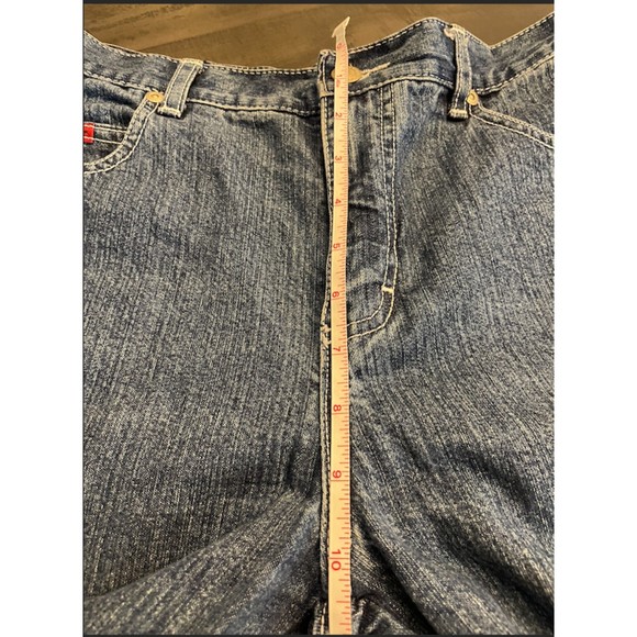 Jalate Vintage 90's Capri Crop Jeans Zebra Print Trim - Sz 7/8 Juniors - Picture 11 of 13